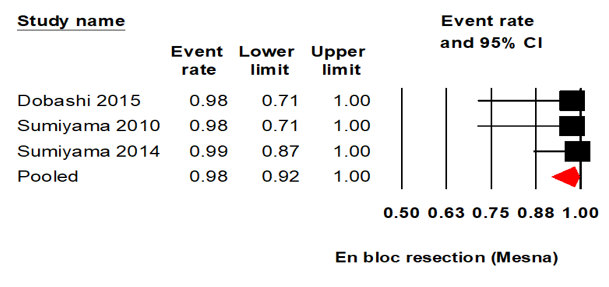 En-bloc resection (Mesna).