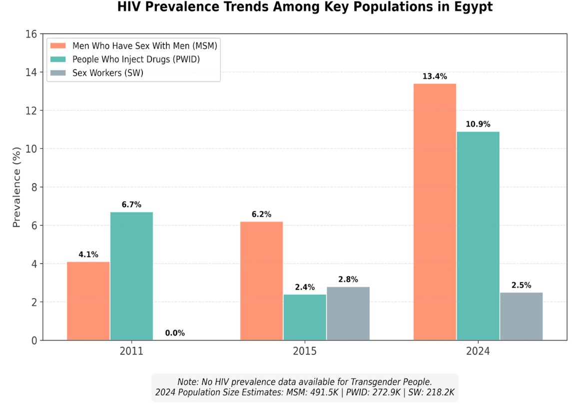UNAIDS key population atlas Egypt [16].