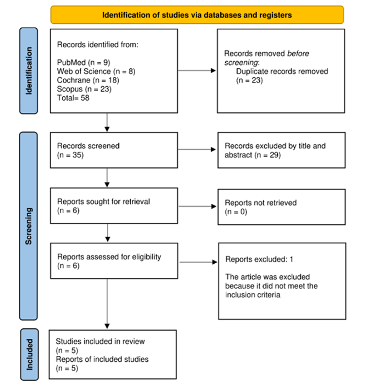 PRISMA flow diagram of the study