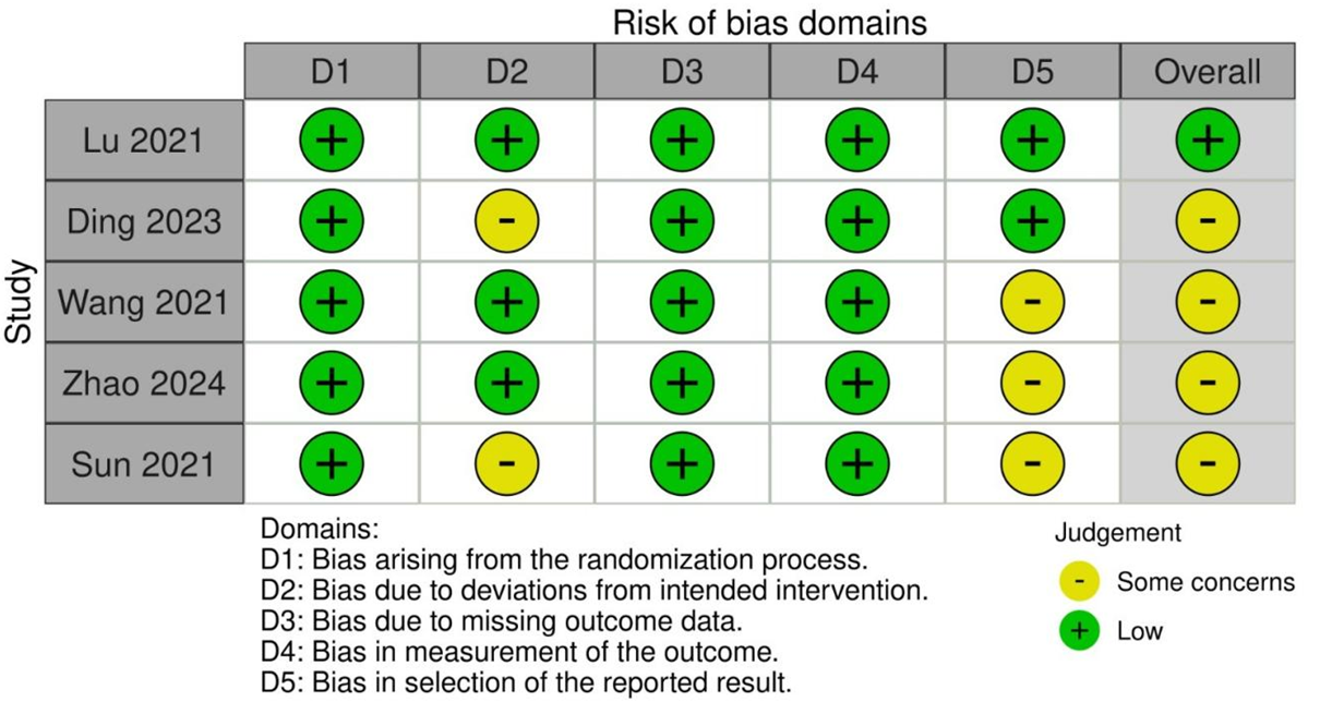 Risk of bias 2 diagram